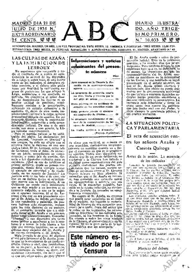 ABC MADRID 21-07-1935 página 31