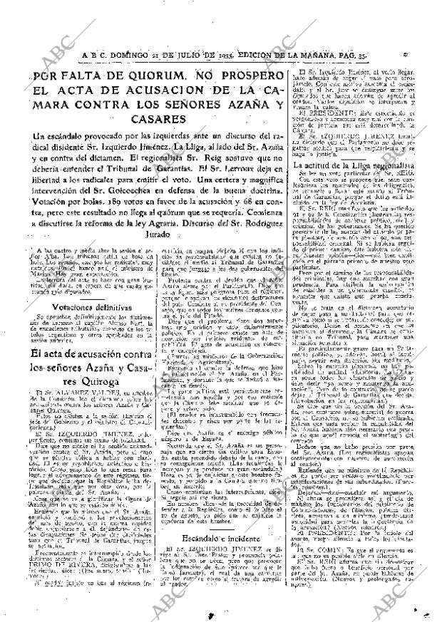 ABC MADRID 21-07-1935 página 35
