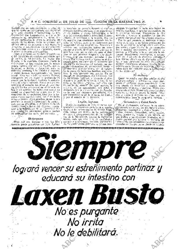 ABC MADRID 21-07-1935 página 46
