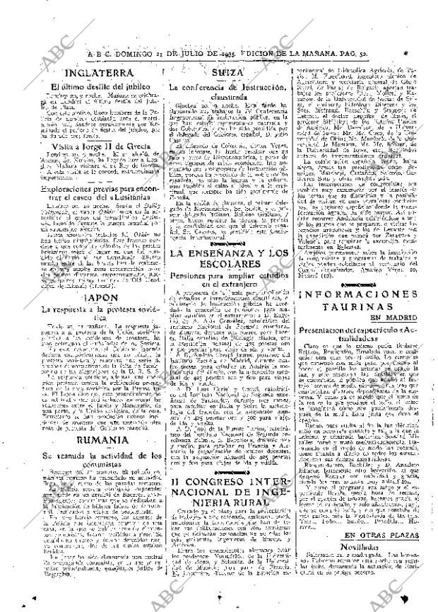 ABC MADRID 21-07-1935 página 52