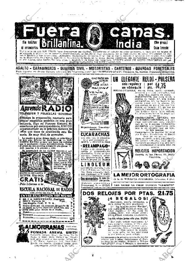 ABC MADRID 21-07-1935 página 62