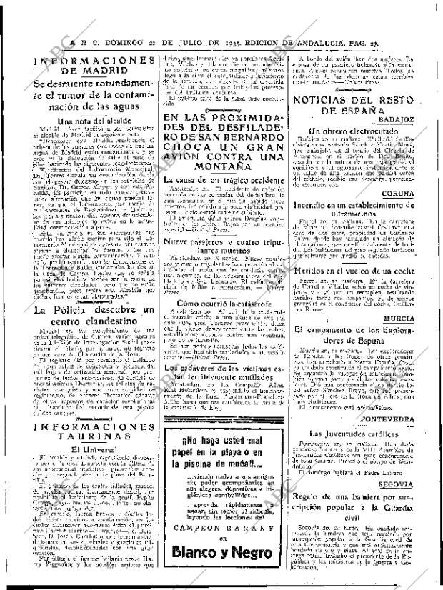 ABC SEVILLA 21-07-1935 página 27