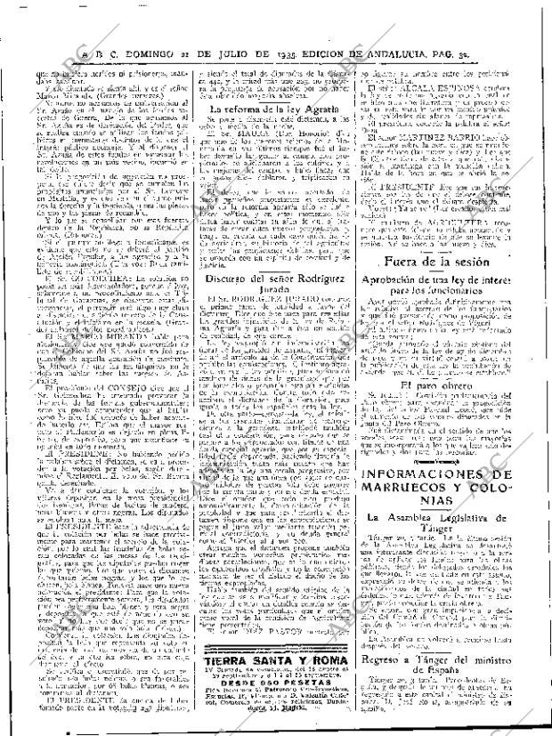ABC SEVILLA 21-07-1935 página 32