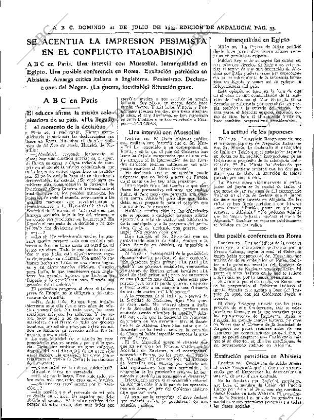 ABC SEVILLA 21-07-1935 página 33