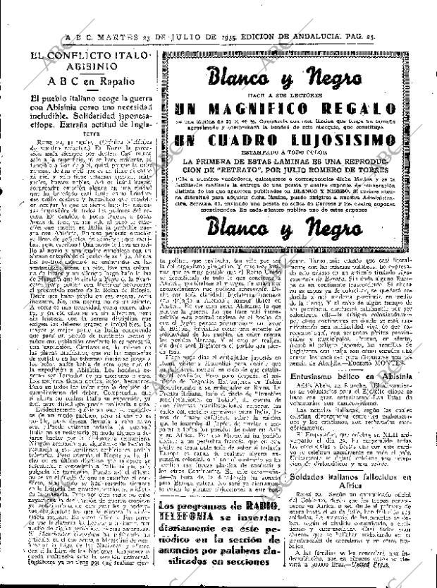 ABC SEVILLA 23-07-1935 página 25
