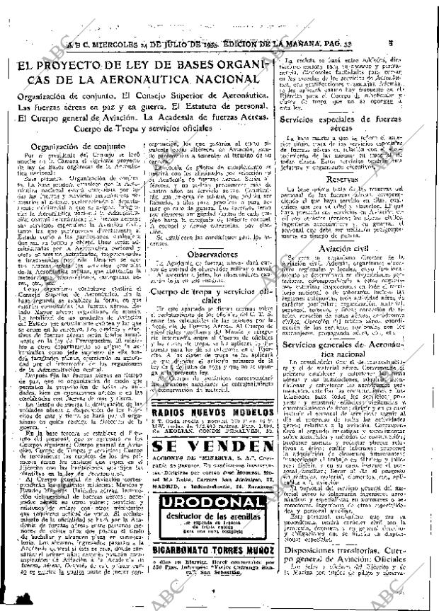 ABC MADRID 24-07-1935 página 33