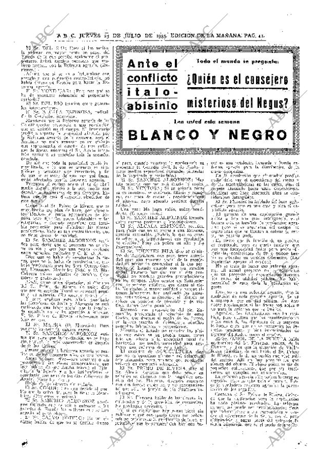 ABC MADRID 25-07-1935 página 41