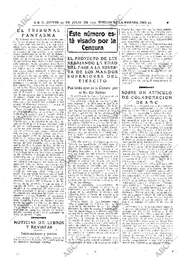 ABC MADRID 25-07-1935 página 43