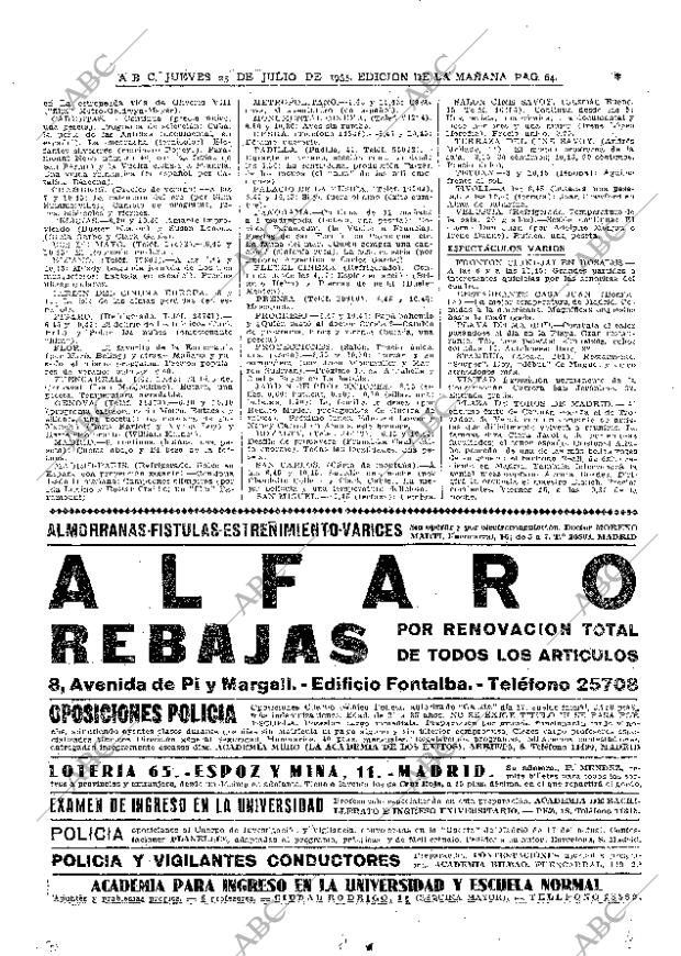 ABC MADRID 25-07-1935 página 64