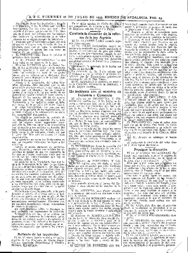 ABC SEVILLA 26-07-1935 página 23