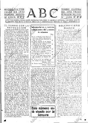 ABC MADRID 27-07-1935 página 15