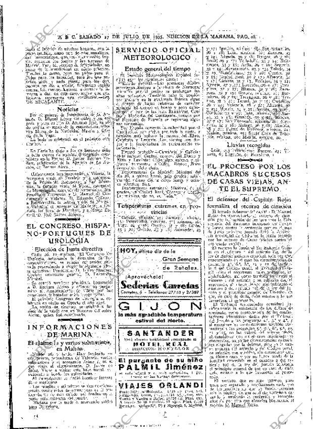 ABC MADRID 27-07-1935 página 28