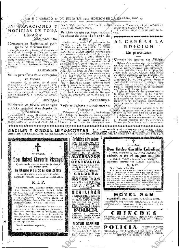 ABC MADRID 27-07-1935 página 43