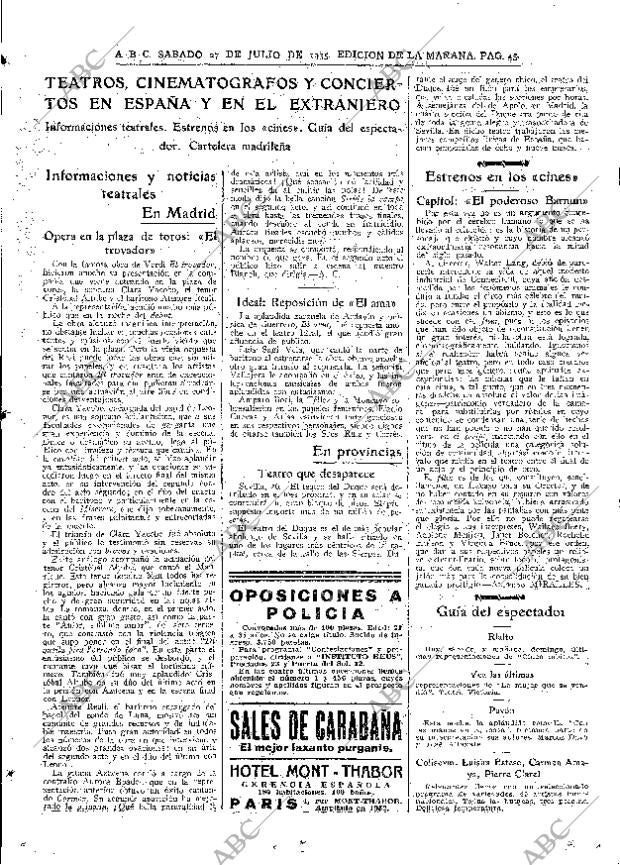 ABC MADRID 27-07-1935 página 45