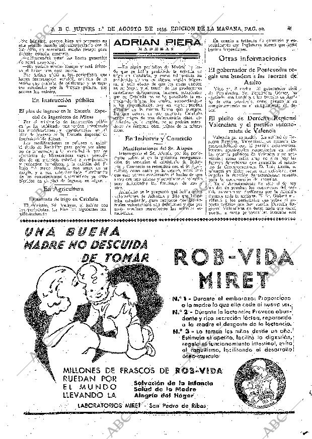 ABC MADRID 01-08-1935 página 20