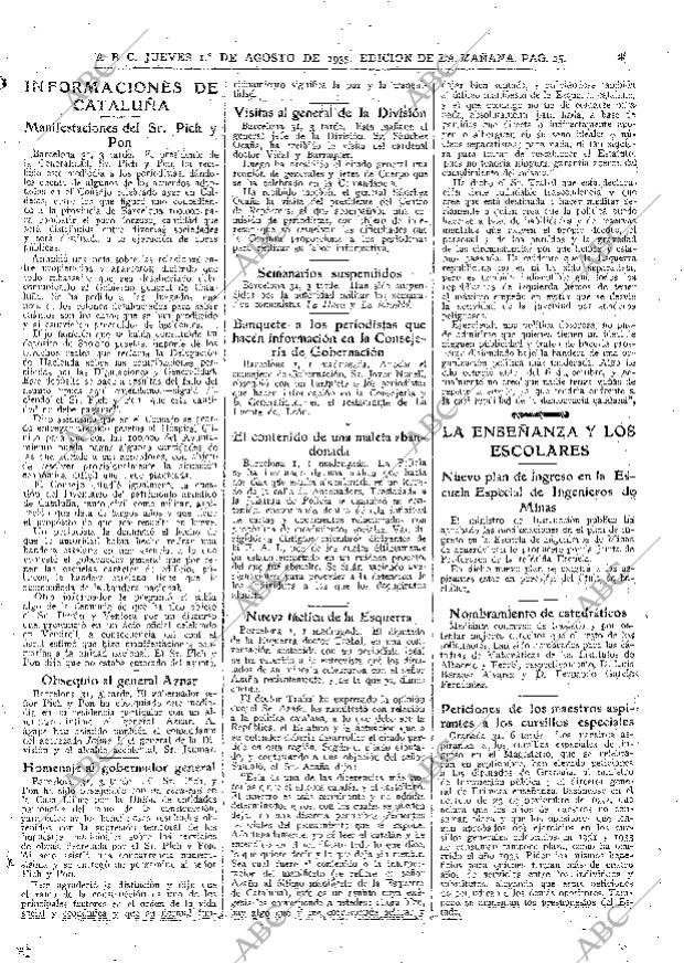 ABC MADRID 01-08-1935 página 25