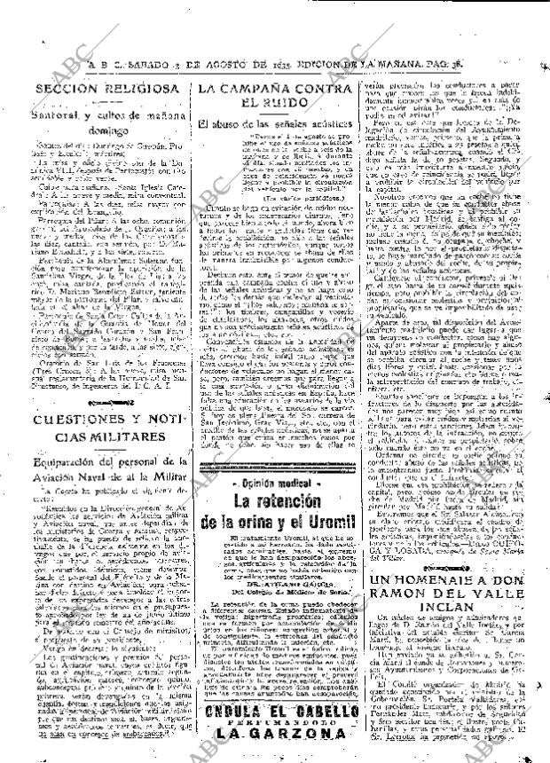 ABC MADRID 03-08-1935 página 38
