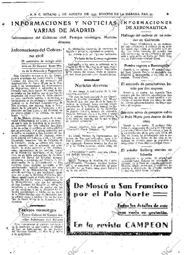 ABC MADRID 03-08-1935 página 39