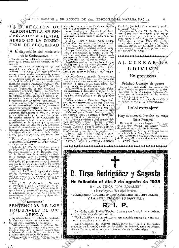 ABC MADRID 03-08-1935 página 43