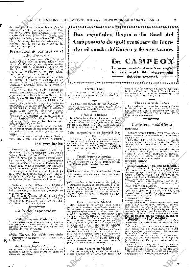 ABC MADRID 03-08-1935 página 45