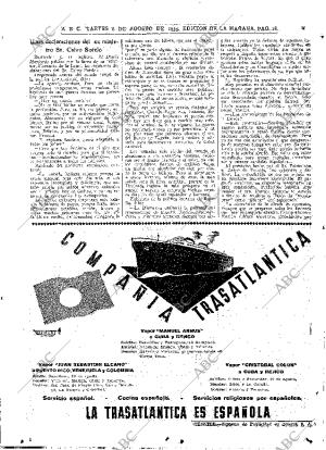 ABC MADRID 06-08-1935 página 18