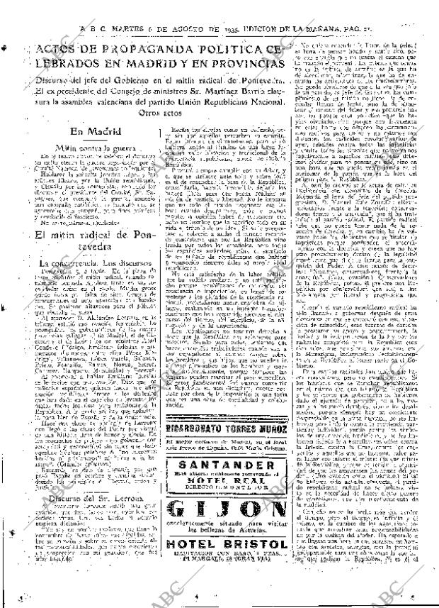 ABC MADRID 06-08-1935 página 21