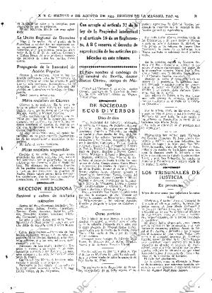 ABC MADRID 06-08-1935 página 23