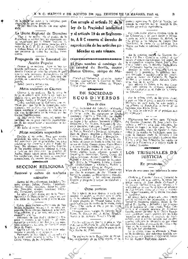 ABC MADRID 06-08-1935 página 23