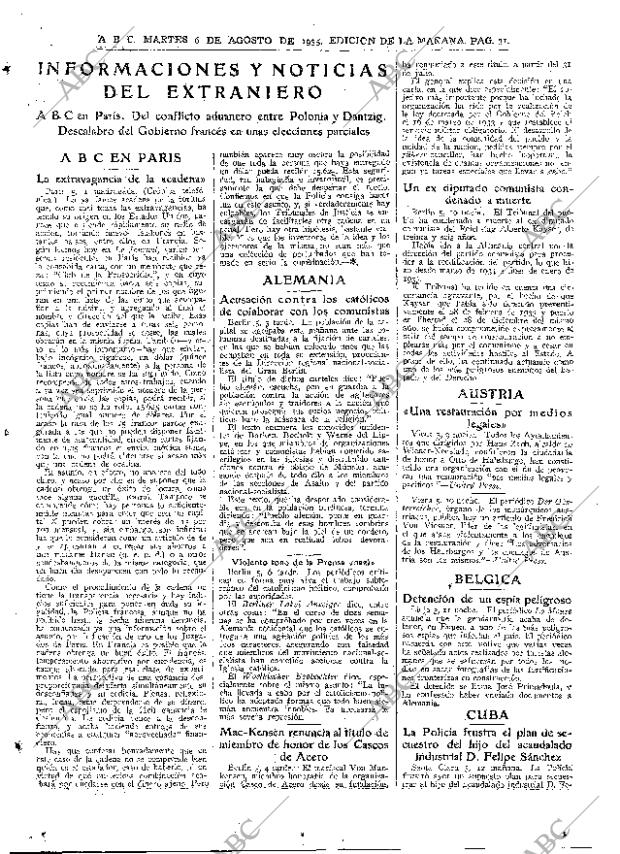ABC MADRID 06-08-1935 página 31
