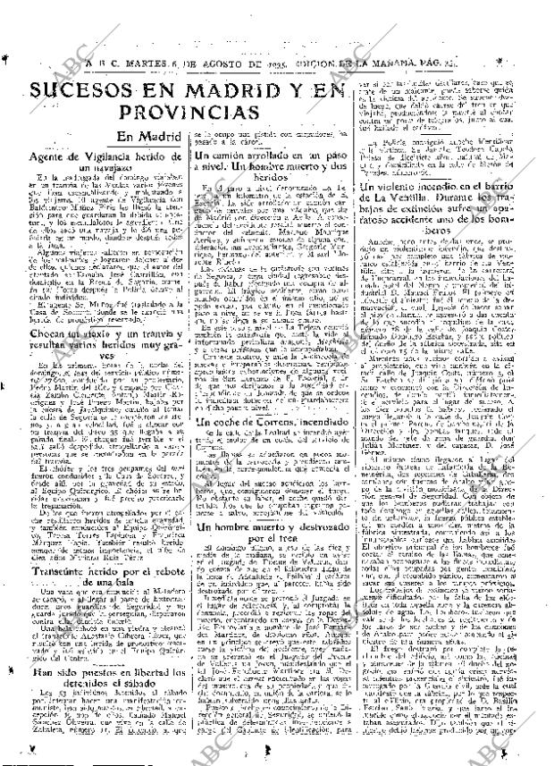ABC MADRID 06-08-1935 página 35