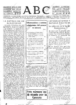 ABC MADRID 08-08-1935 página 19