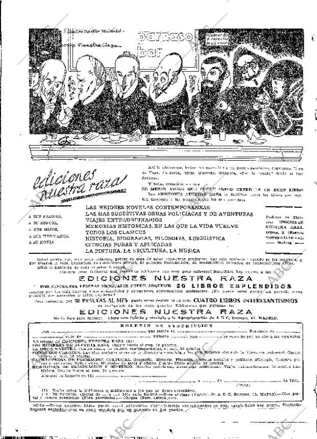 ABC MADRID 09-08-1935 página 18