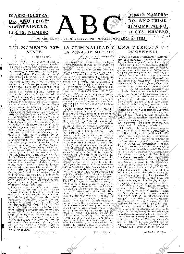 ABC MADRID 09-08-1935 página 3