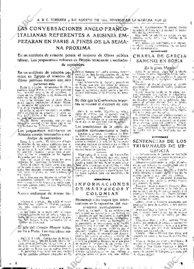 ABC MADRID 09-08-1935 página 36
