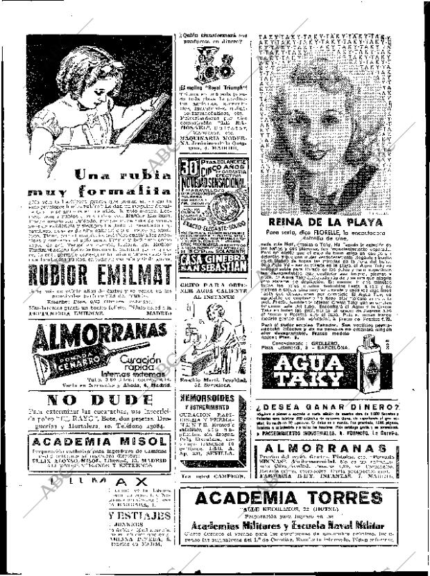 ABC SEVILLA 10-08-1935 página 2