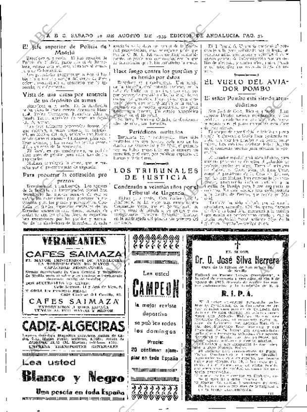 ABC SEVILLA 10-08-1935 página 34