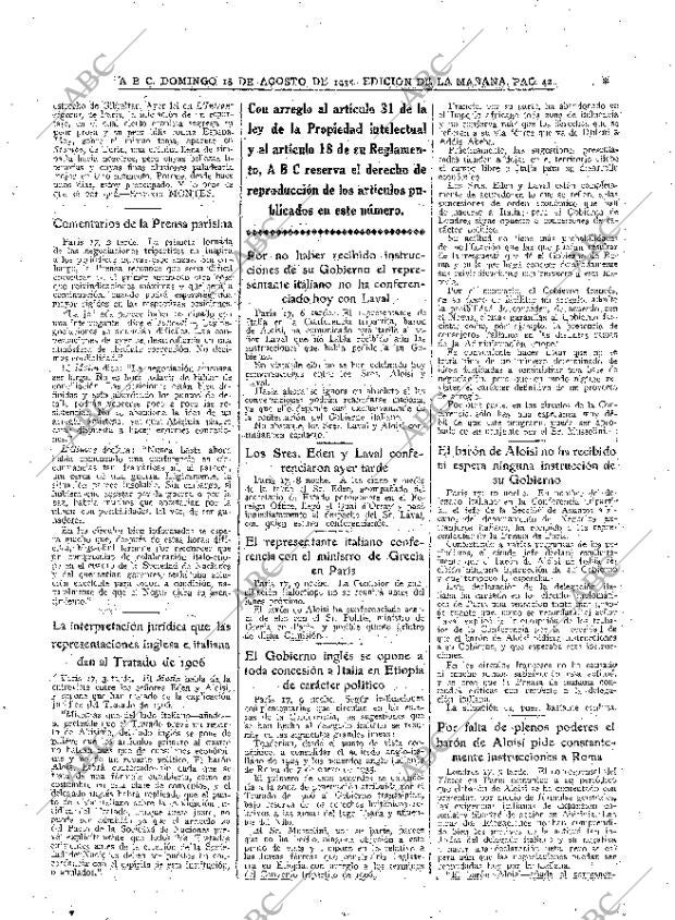 ABC MADRID 18-08-1935 página 42
