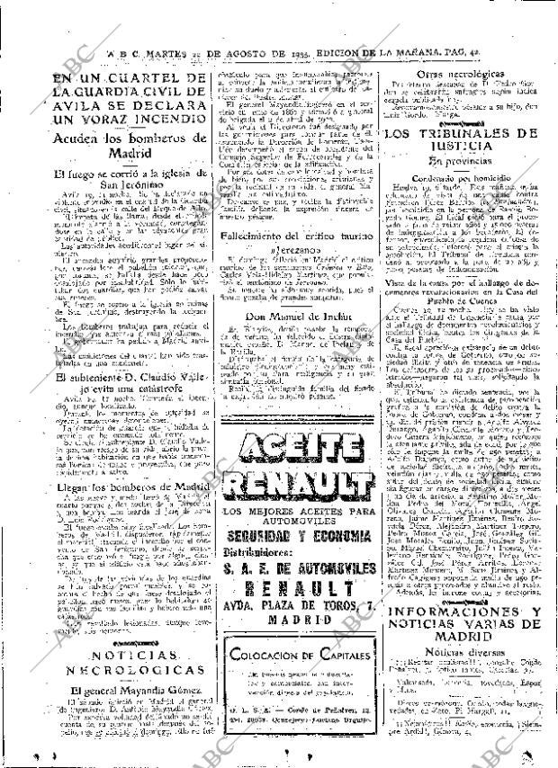 ABC MADRID 20-08-1935 página 42