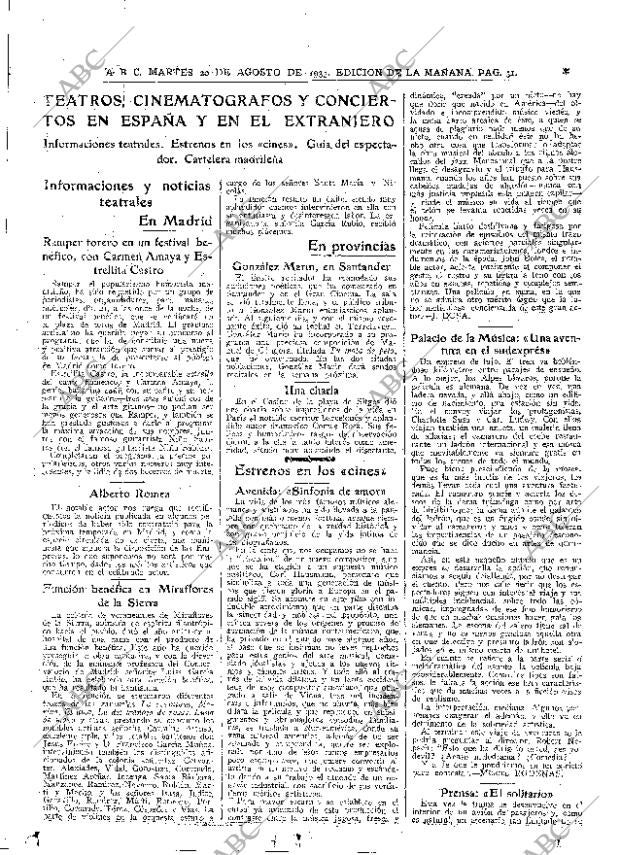 ABC MADRID 20-08-1935 página 51