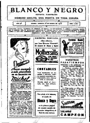 BLANCO Y NEGRO MADRID 25-08-1935 página 3