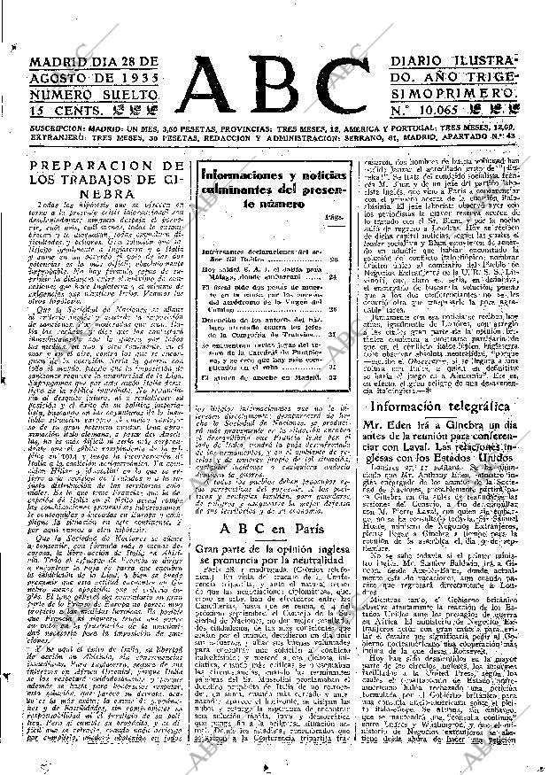 ABC MADRID 28-08-1935 página 19