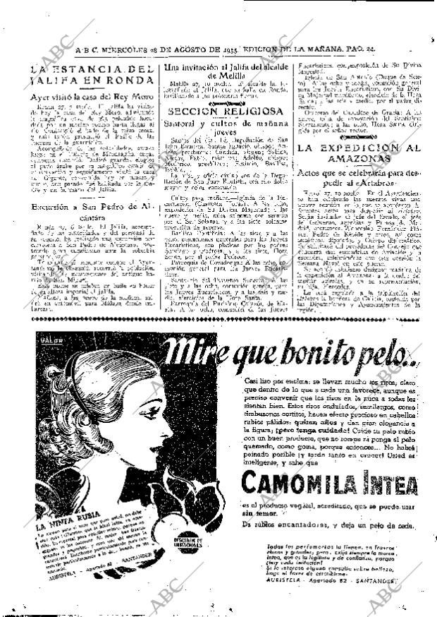 ABC MADRID 28-08-1935 página 24