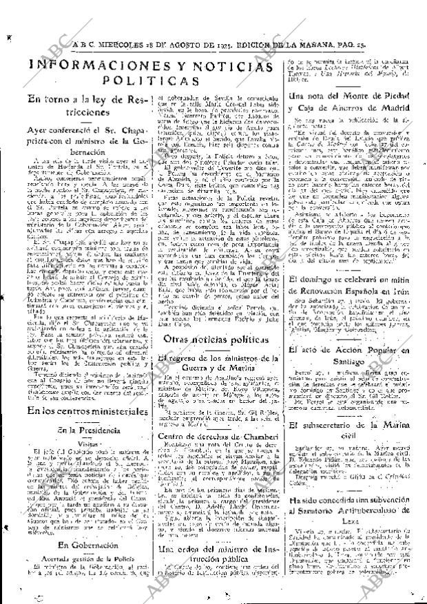 ABC MADRID 28-08-1935 página 25