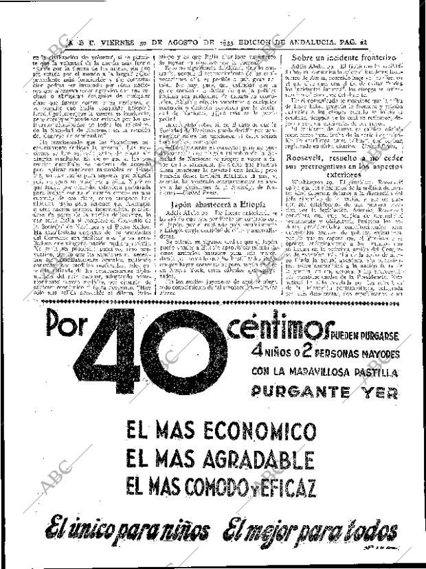 ABC SEVILLA 30-08-1935 página 22