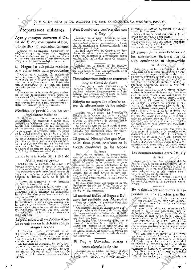 ABC MADRID 31-08-1935 página 18