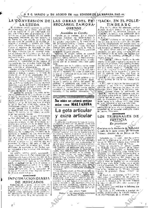 ABC MADRID 31-08-1935 página 21