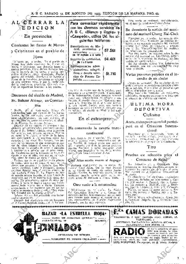 ABC MADRID 31-08-1935 página 43