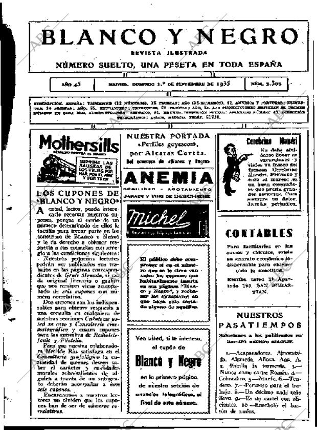 BLANCO Y NEGRO MADRID 01-09-1935 página 3