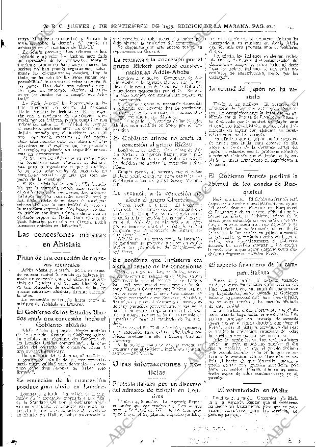 ABC MADRID 05-09-1935 página 21