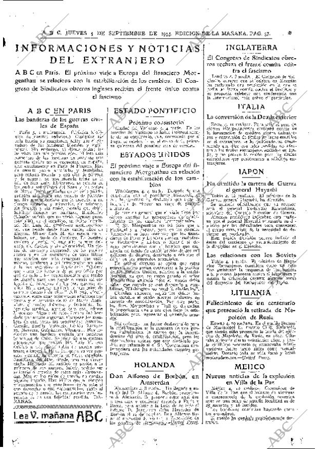 ABC MADRID 05-09-1935 página 37